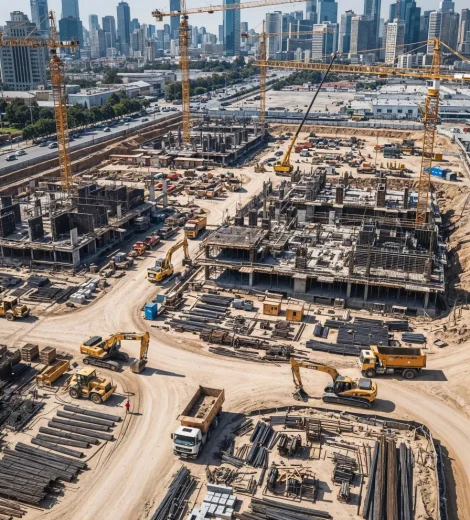 industrial construction by tayyab construction company