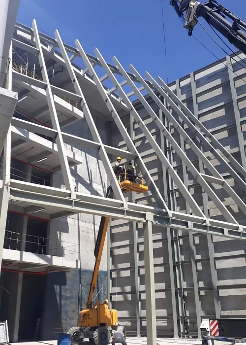 pharmaceutical factory under construction by tayyab construction company